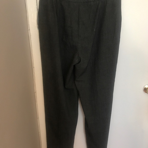 New Briggs New York Comfort Waist Pull on Heather Grey Pants size 16 - Picture 1 of 4